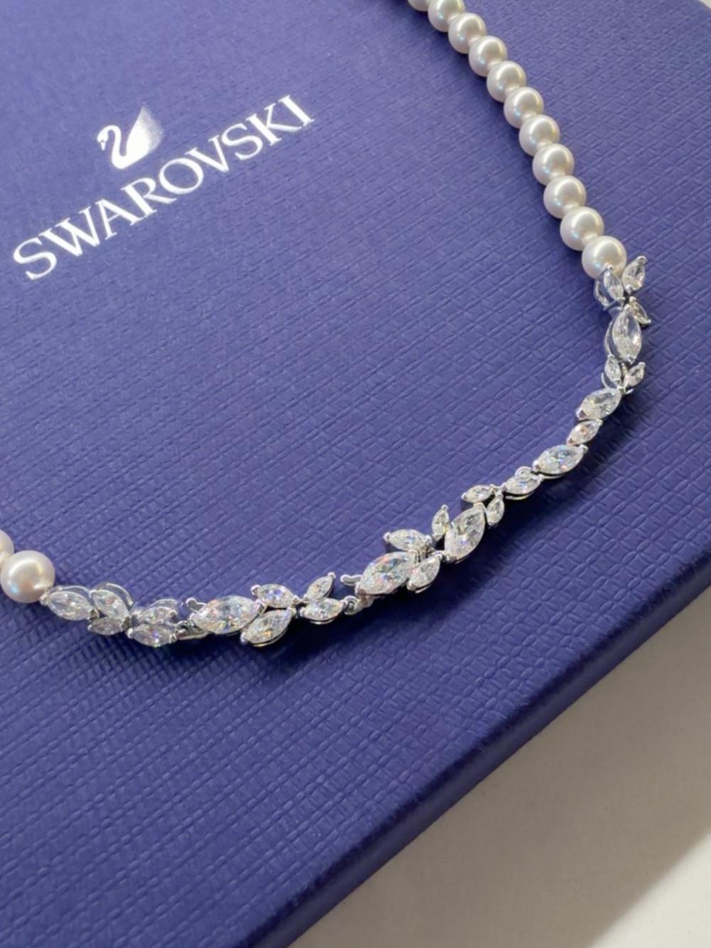 Swarovski Louison Pearl All-Around Necklace Choker - Authentic 5414693 - Picture 2 of 8
